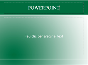 presentación powerpoint