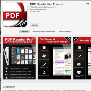 PDF reader pro ipad