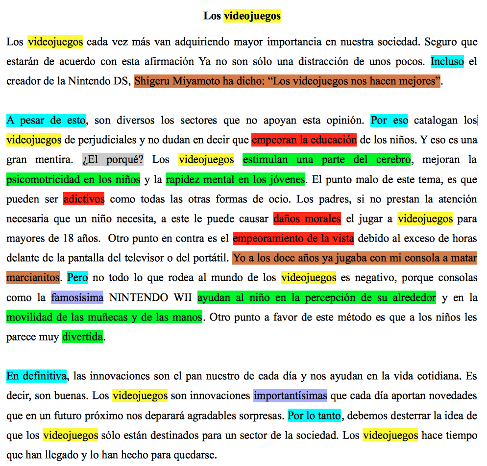 Ejemplos De Tesis En Textos Argumentativos - Image to u