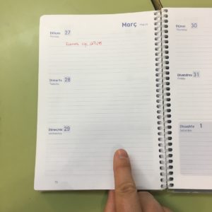 agenda escolar